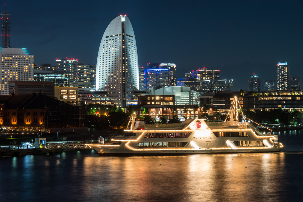 大さん橋　夕景