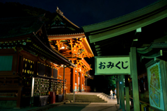 鎌倉　鶴岡八幡宮　夜スナップ