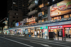 横須賀、夜スナップ