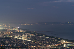 湘南平から相模湾を望む
