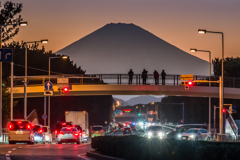 湘南からの富士山