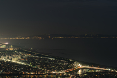 湘南平から相模湾を望む