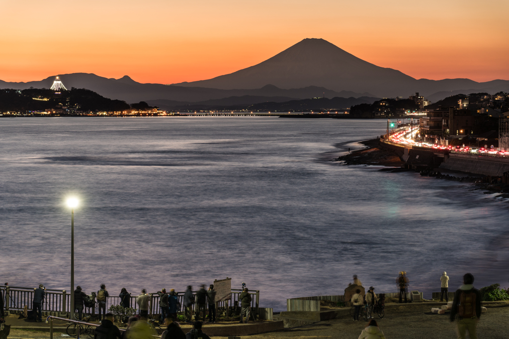 稲村ヶ崎　夕景