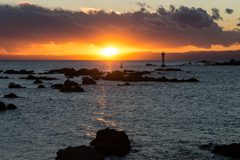 裕次郎灯台　夕景