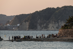 真名瀬　ダイヤモンド富士の日