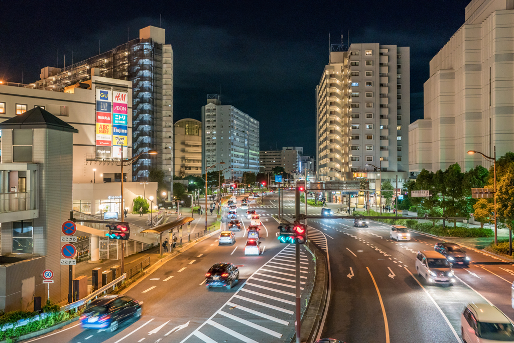 横須賀、夜スナップ