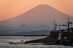 稲村ヶ崎　夕景