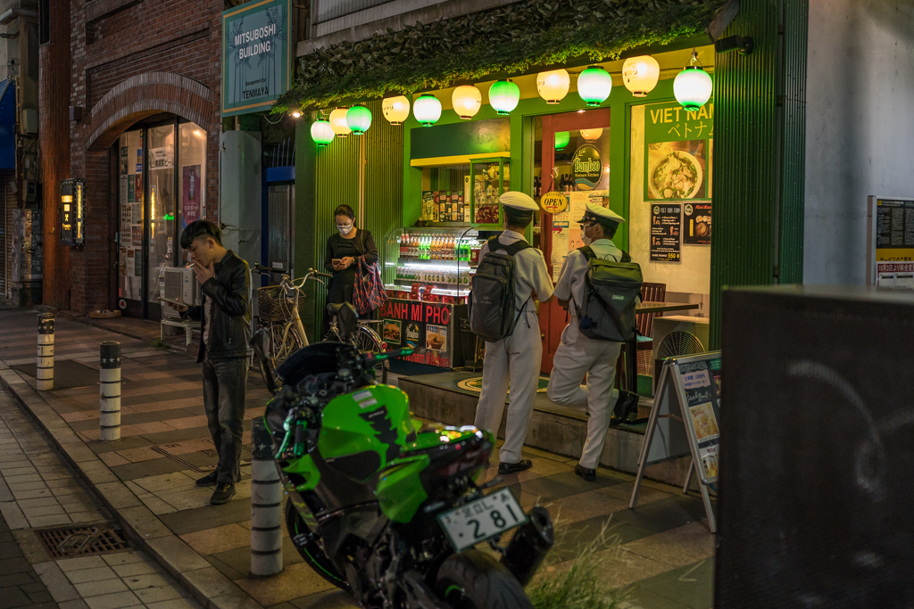 横須賀、夜スナップ