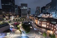 KITTEガーデンから東京駅