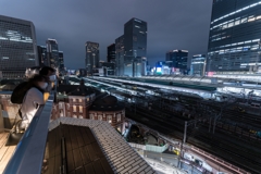 KITTEガーデンから東京駅