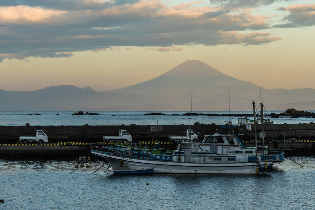 真名瀬の夜明け