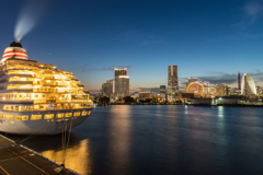 大さん橋　夕景