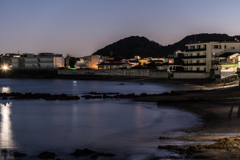 真名瀬の夜明け