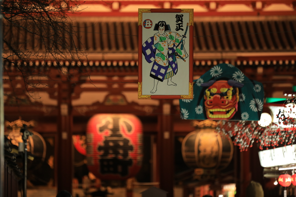 2020年12月浅草寺