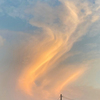  夏至の日の夕景