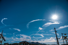 風神様のいたずら書き