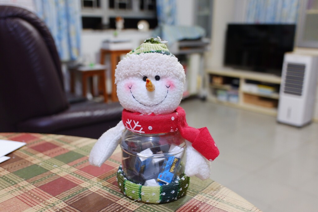 雪人擺設