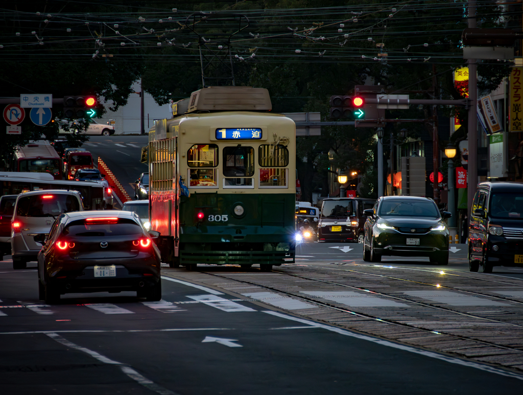 長崎の路面電車