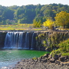 秋の原尻の滝