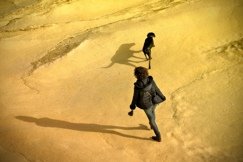 波のフットプリント