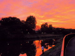 沈む陽に糸を垂らす