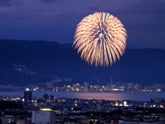 諏訪盆地に咲いた大輪の花