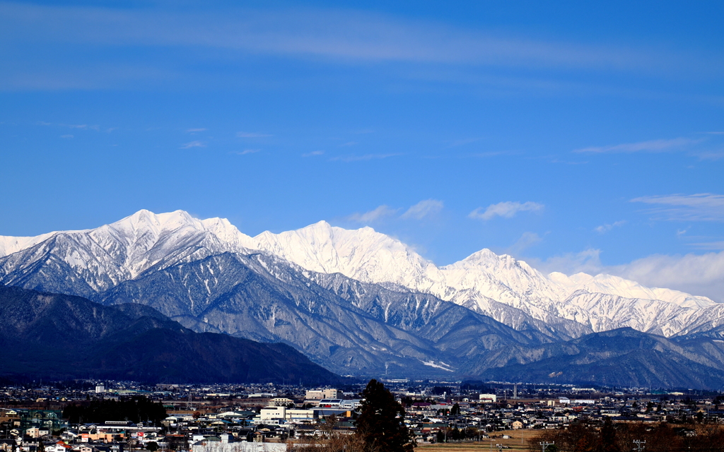 安曇野冬景色③