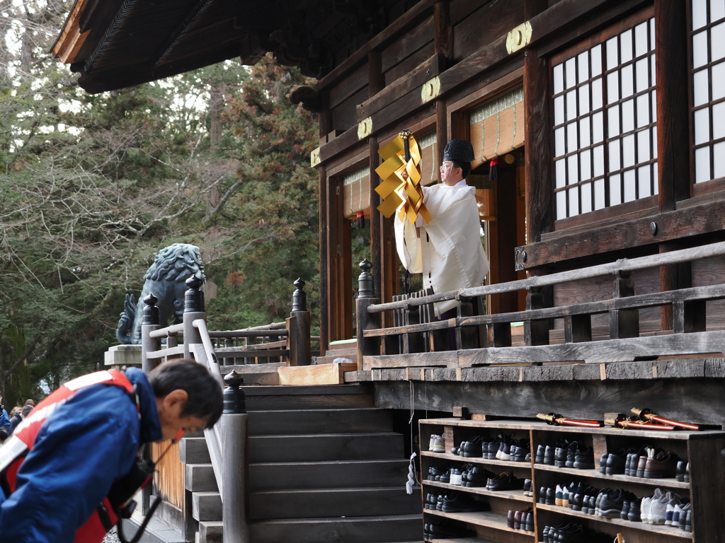 諏訪大社節分祭（春宮）②