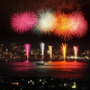 諏訪湖祭湖上花火大会②