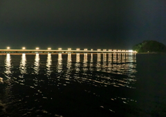 竹島橋ライトアップ２