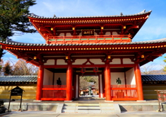 蓼科山聖光寺山門