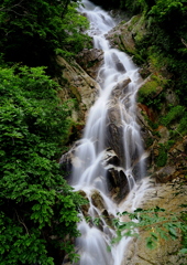 井戸入沢の滝