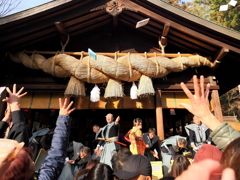 諏訪大社節分祭（秋宮）②