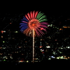 夜景に浮かぶ大輪の花➀