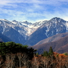 初冬の木曽駒ケ岳