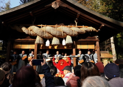 諏訪大社節分祭（秋宮）①