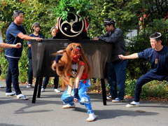 海野宿400年祭（佐渡の鬼太鼓）