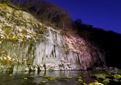 極寒の白川氷柱群➀