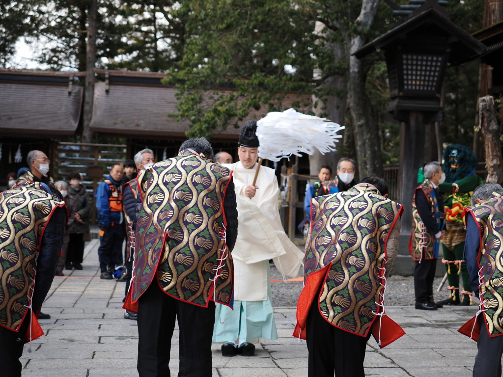 諏訪大社節分祭（春宮）①