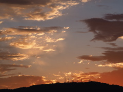 生駒山、早朝の一瞬1
