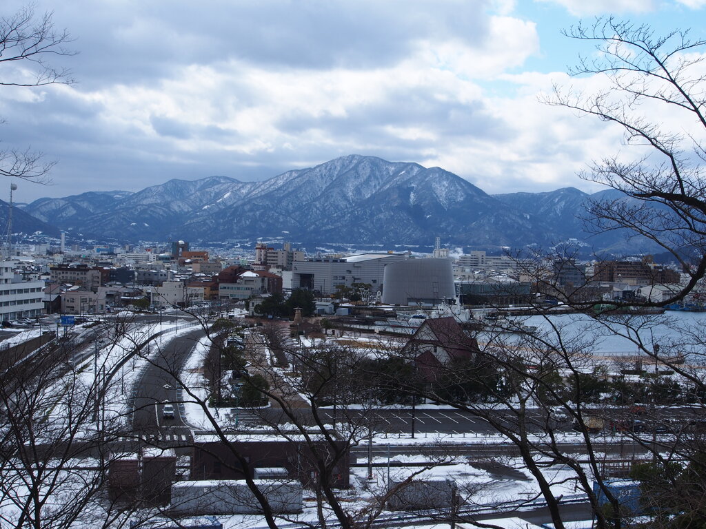 デーン！！　雪の野坂岳914m