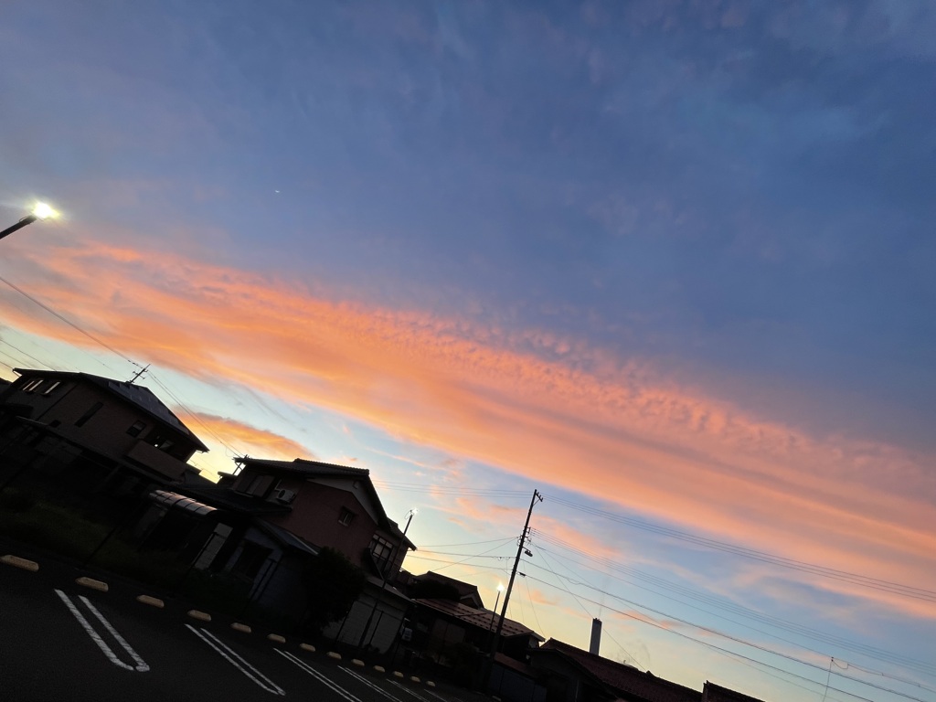 夕焼け