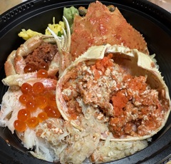 せいこがに丼　5,000えん