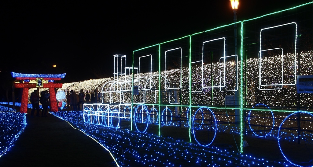 気比神宮と鉄道のまち