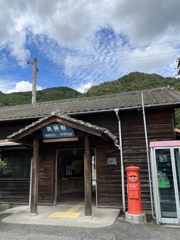 山間の駅