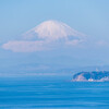 江ノ島と富士山