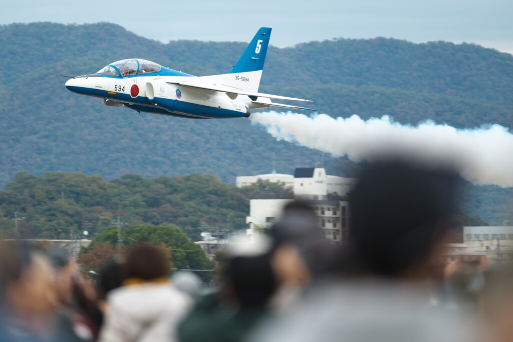 5番機の離陸
