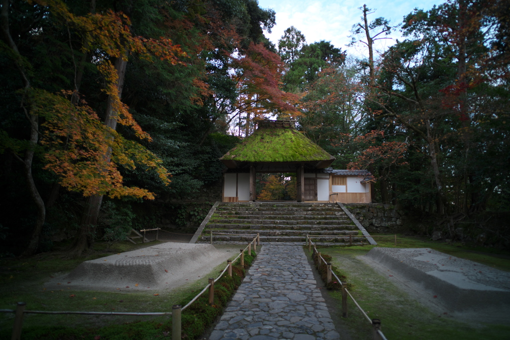 師走の法然院