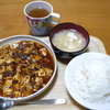 自作麻婆豆腐定食
