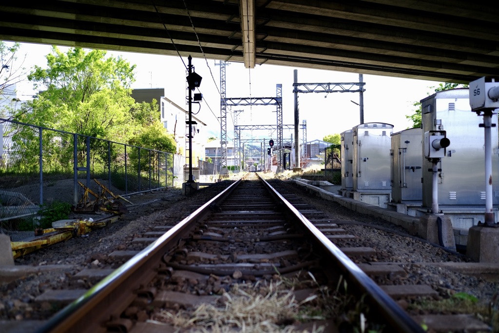 ローポジション撮影、水間鉄道